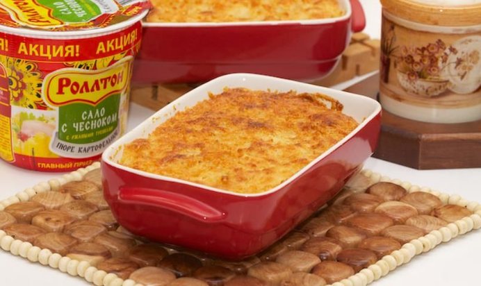 Картофельная запеканка Аши Парментье