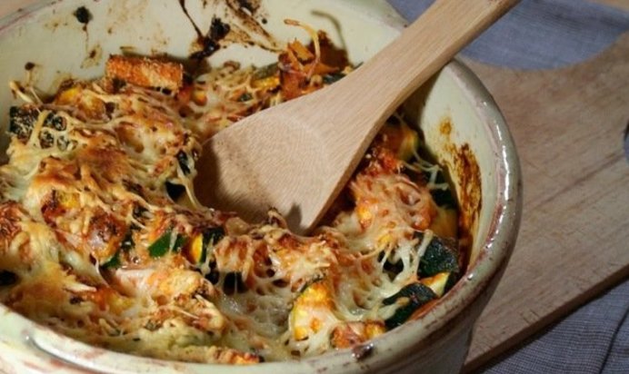 Запеканка из кабачков