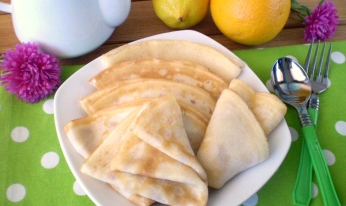 Блины в бутылке