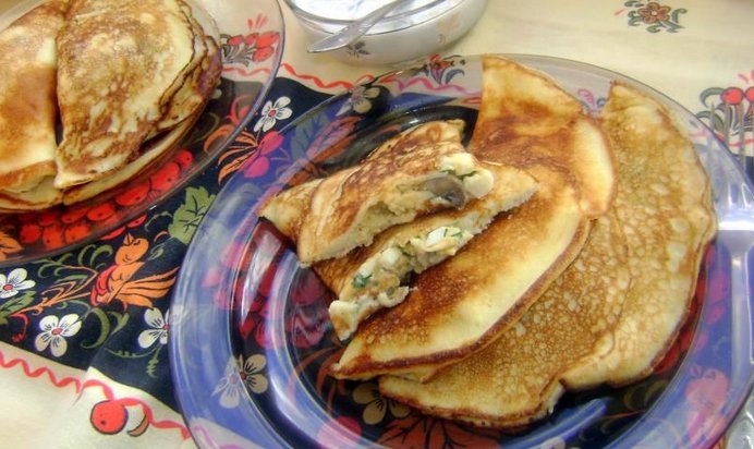 Блинные пирожки