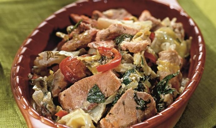 Мятно - клюквенный напиток