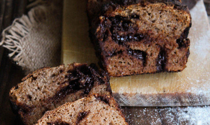 Ржаной хлеб с шоколадом