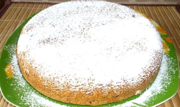 Шоколадный кекс в мультиварке