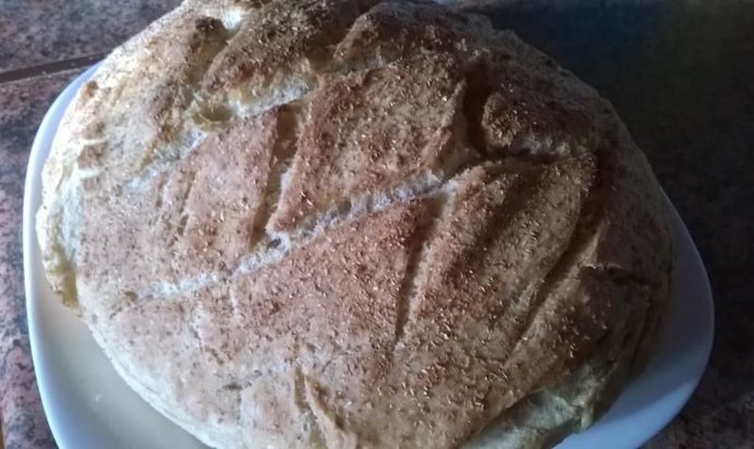 Хлеб с отрубями в духовке