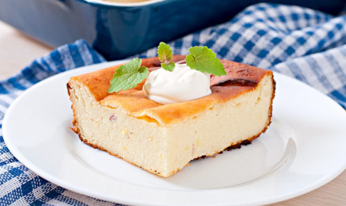 Классическая творожная запеканка