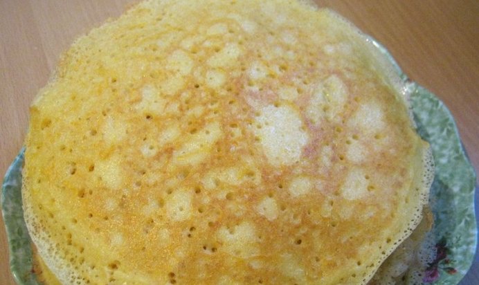 Блины из тыквы