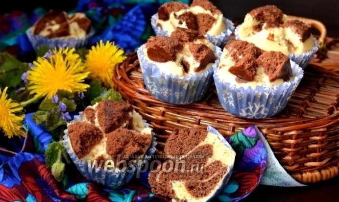 Кексы на пару