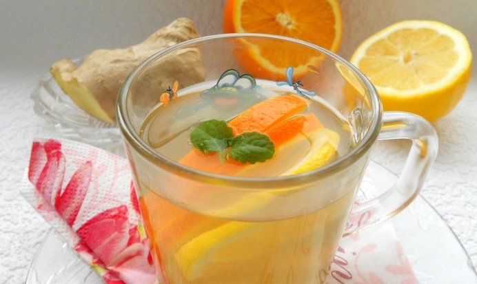 Напиток Здоровье с имбирем