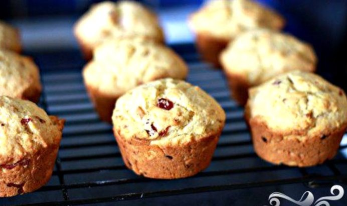 Кукурузные маффины с беконом