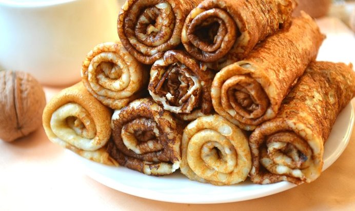 Блинчики в бутылке