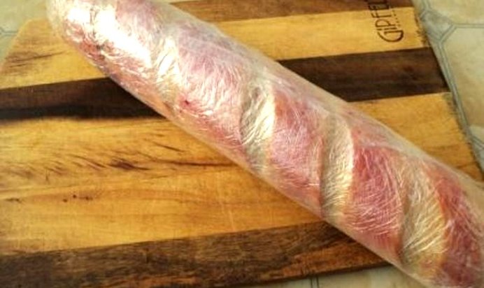 Селедка под шубой в хлебе