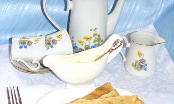 Укропные блины