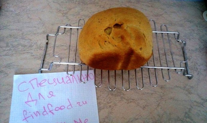 Хлеб со специями в хлебопечке
