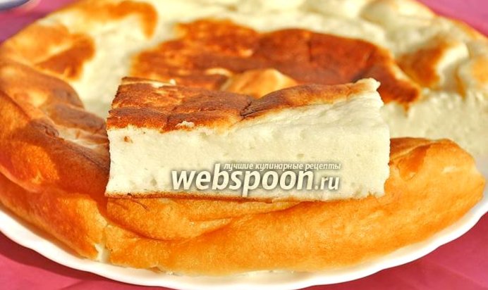 Творожная запеканка без манки в мультиварке