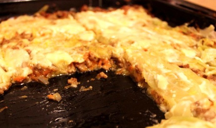 Лазанья из капусты