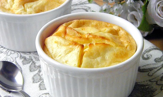 Творожная запеканка в формочках