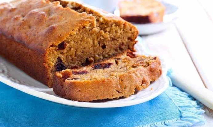 Бананово-финиковый кекс