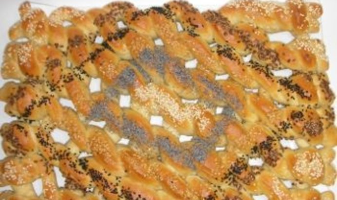 Хлебная плетенка Персидский ковeр