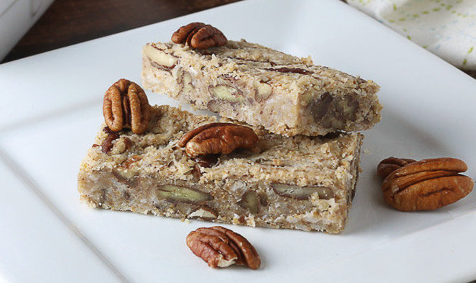 Энергетические батончики с орехом пекан и кленовым сиропом