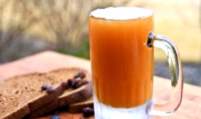 Квас из хлеба