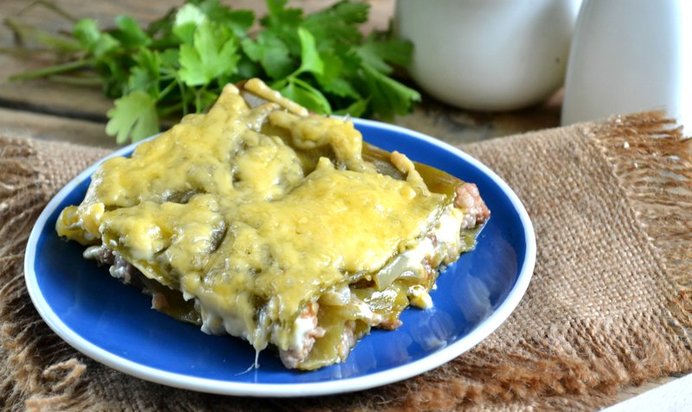 Лазанья с фаршем в духовке