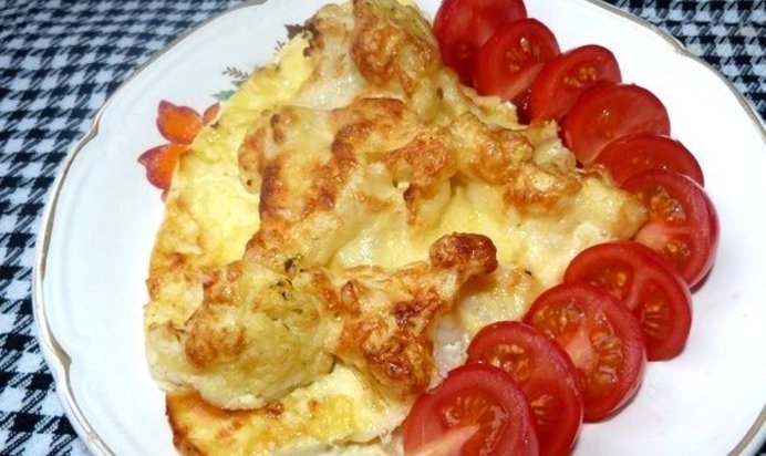 Цветная капуста с сыром в мультиварке