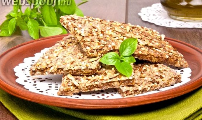 Хлебцы со злаками