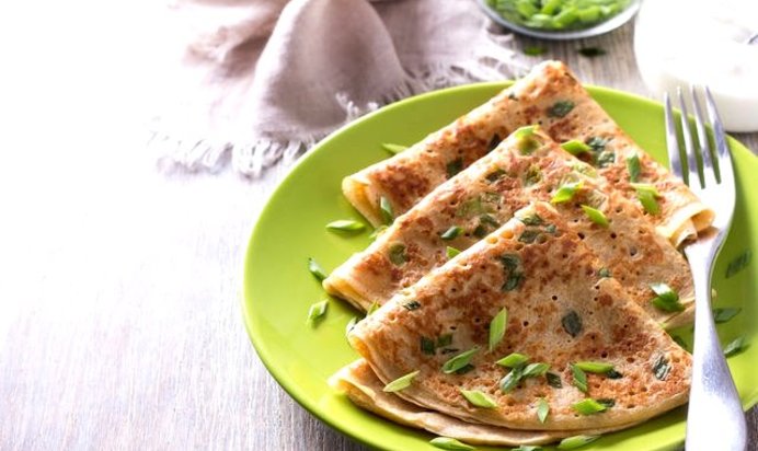 Блины из ржаной муки постные