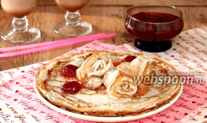 Блинчики без муки на кефире