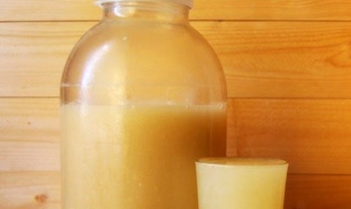 Квас из ржаной муки