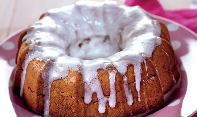 Имбирно-карамельный кекс