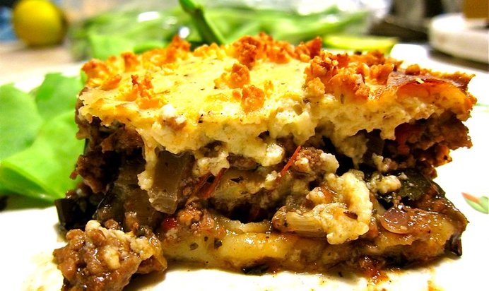 Мусака с бараниной