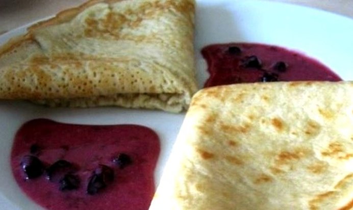 Блинчики на йогурте