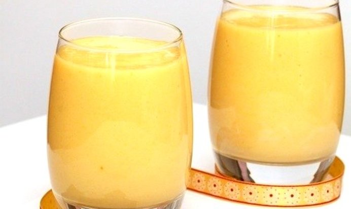 Смузи из манго и абрикоса