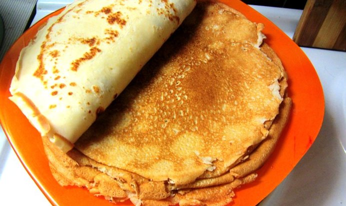 Блины сдобные