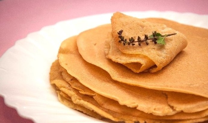 Блины на сухом молоке