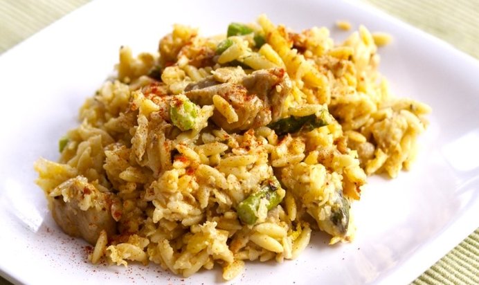 Ризотто с кроликом