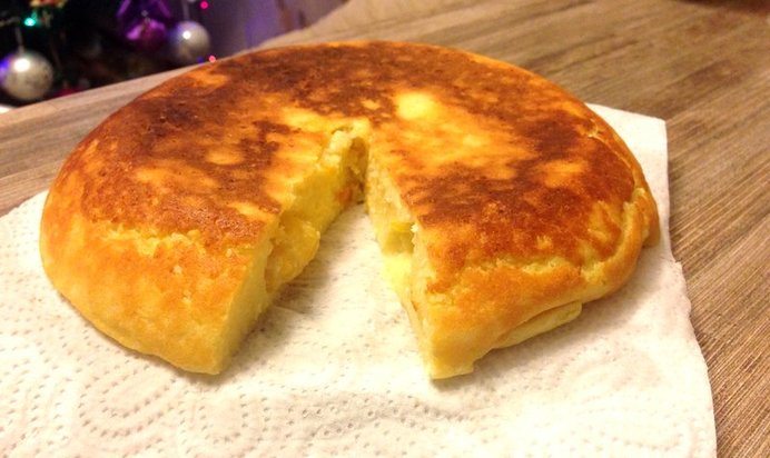 Творожная запеканка с мандаринами