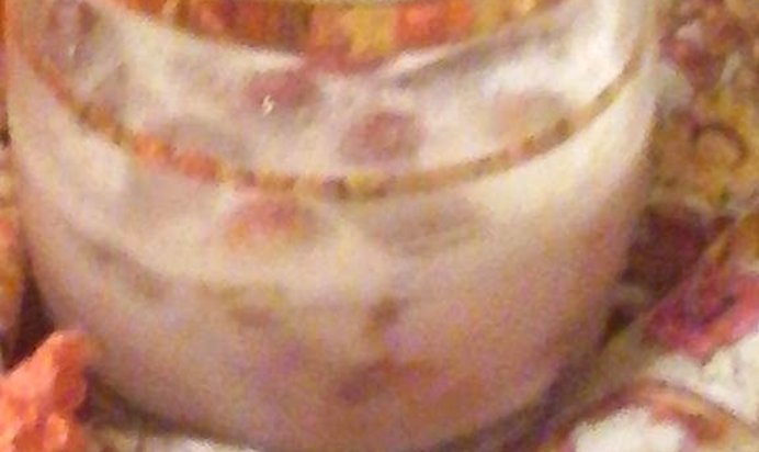 Кумыс с земляничным пюре