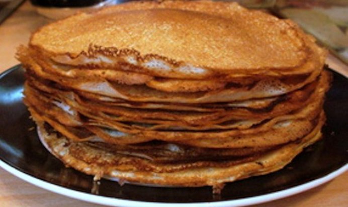 Безглютеновые блины из рисовой муки