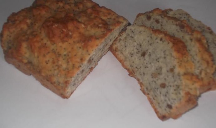 Хлеб содовый с семечками, маком и кунжутом