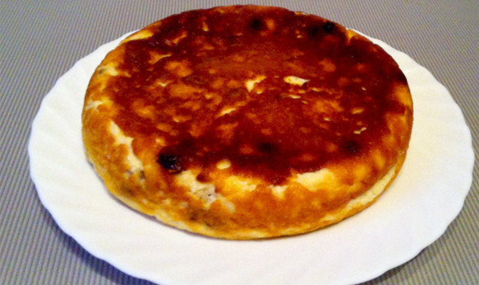 Творожная запеканка в мультиварке