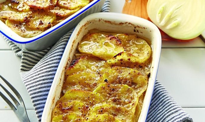 Запеканка из картофеля с грибным ароматом