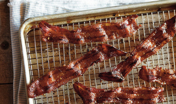 Бекон в кленовом сиропе