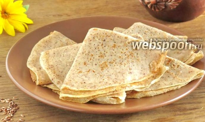 Льняные блины