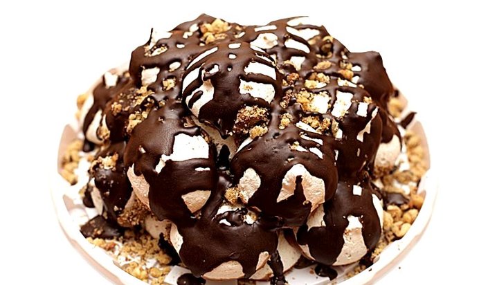 Торт с черносливом и орехами