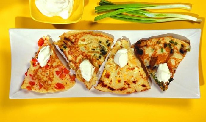 Блины с припеком