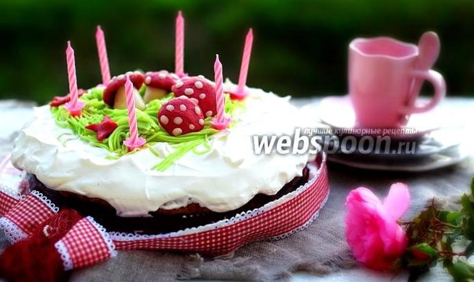 Ягодный торт «Заколдованный лес»