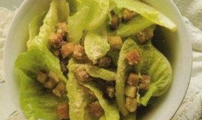 Салат цезарь