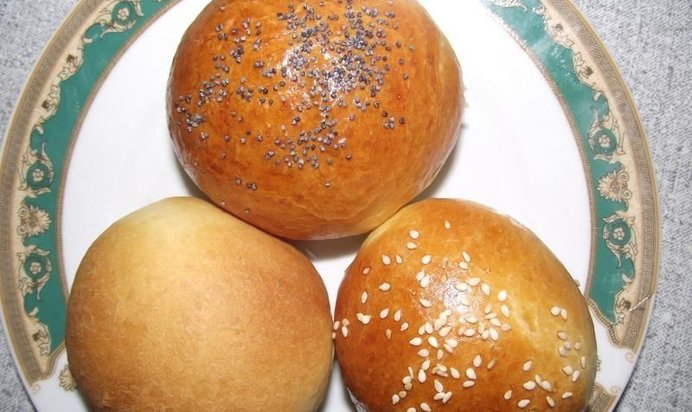 Булочки обеденные в хлебопечке